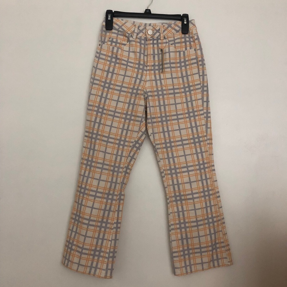 asos plaid pants